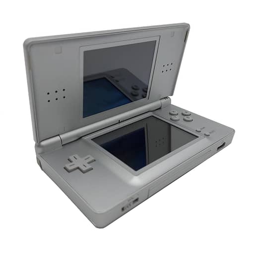 Nintendo DS Lite Gloss Silver Basenhet (Begagnad)