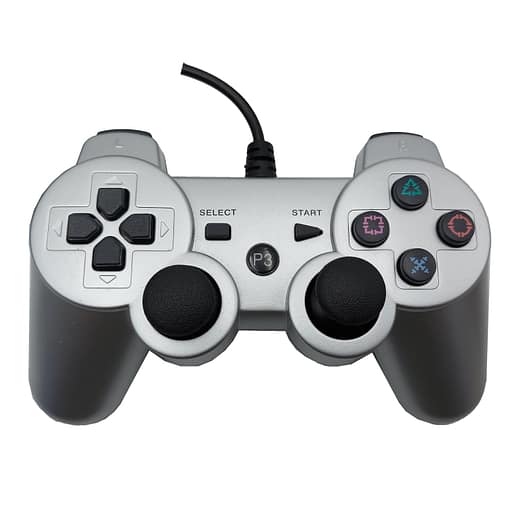 Handkontroll Silver trådad Playstation 3 PS3