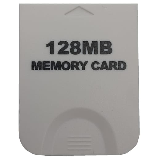 Minneskort 128 MB Vit Nintendo Gamecube