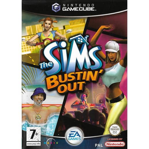 The Sims Bustin Out Nintendo Gamecube (Begagnad)