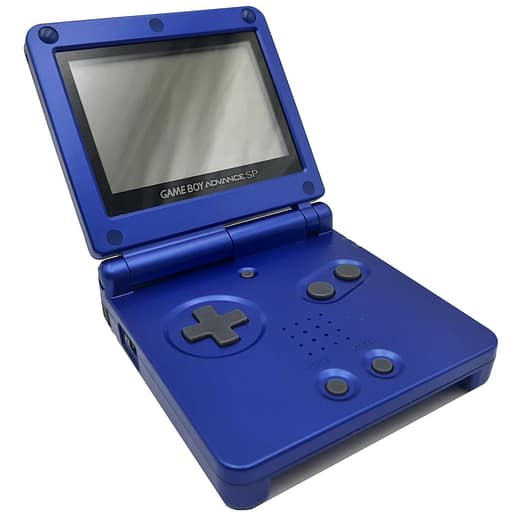 Gameboy Advance SP AGS-001 Cobalt Blue Basenhet (Begagnad)