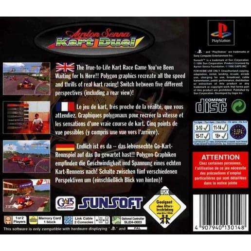 Kart Duel Playstation 1 PS1 (Begagnad)