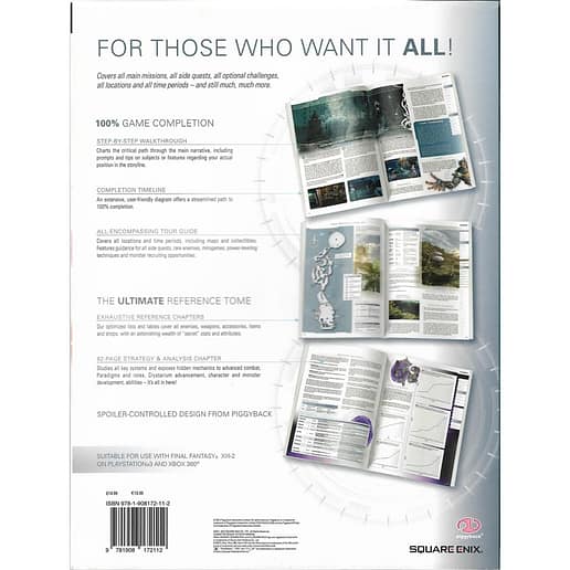 Final Fantasy XIII-2 The Complete Official Guide (Begagnad)