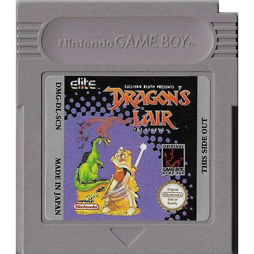 Dragons Lair Gameboy (Begagnad, Endast kassett)