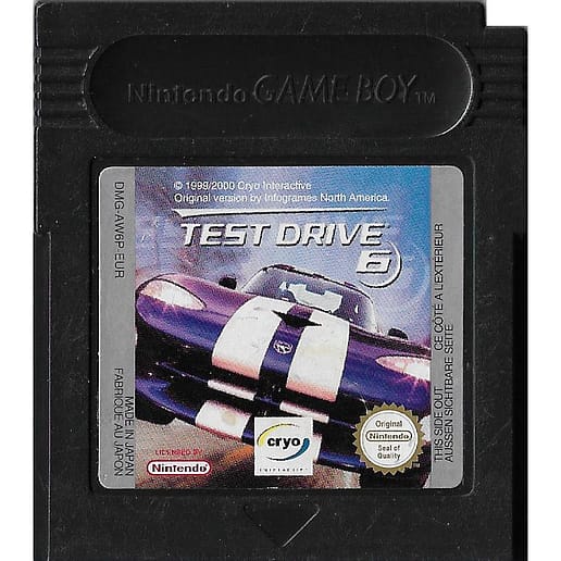 Test Drive 6 Gameboy Color (Begagnad, Endast kassett)