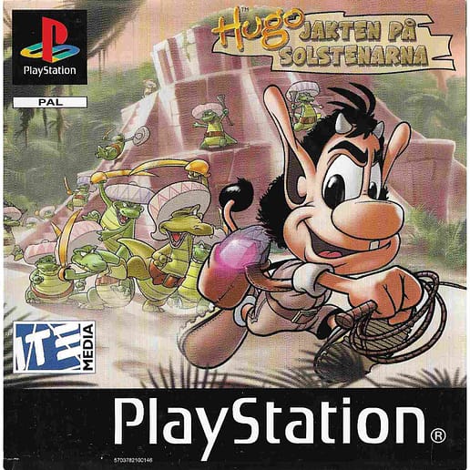 Hugo Jakten på Solstenarna Playstation 1 PS1 (Begagnad)