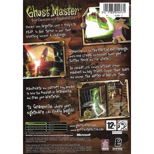 Ghost Master The Gravenville Chronicles Xbox (Begagnad)