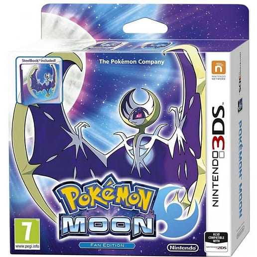 Pokemon Moon Fan Edition Nintendo 3DS (Begagnad)