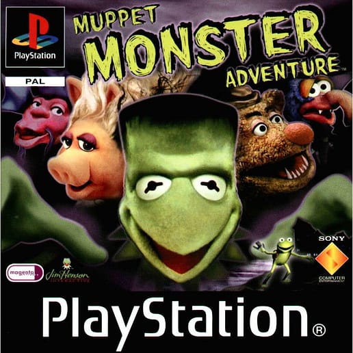 Muppet Monster Adventure Playstation 1 PS1 (Begagnad)