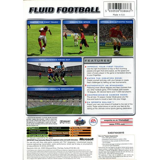 FIFA Football 2005 Xbox (Begagnad)