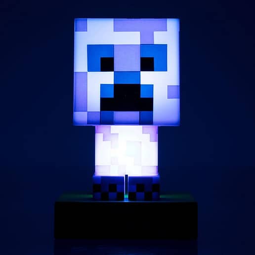 Minecraft Icon Light Charged Creeper Lampa 10 cm
