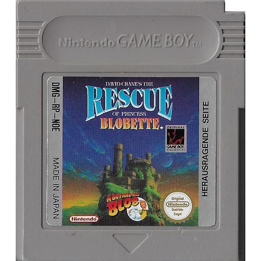 The Rescue of Princess Blobette Gameboy (Begagnad, Endast kassett)