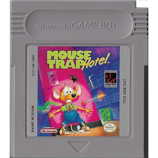 Mouse Trap Hotel Gameboy (Begagnad, Endast kassett)