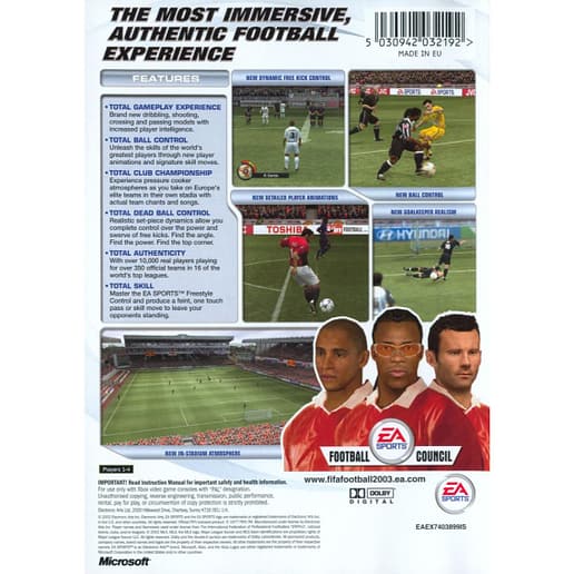 FIFA Football 2003 Xbox (Begagnad)