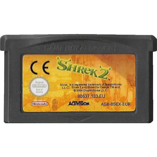 Shrek 2 Gameboy Advance (Begagnad, Endast kassett)
