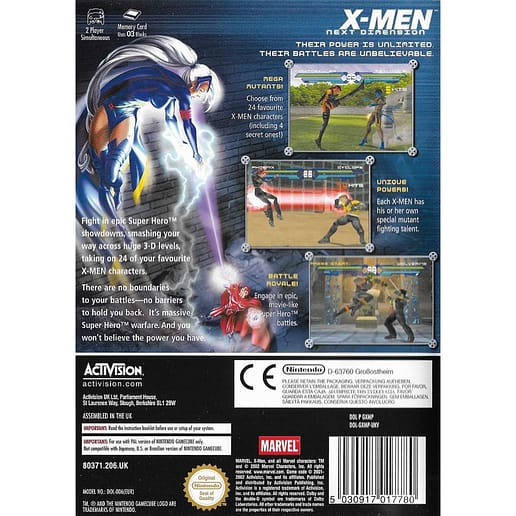X-Men Next Dimension Nintendo Gamecube (Begagnad)