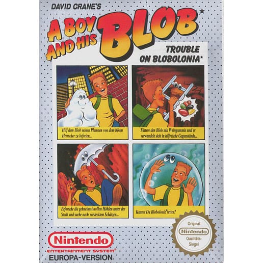 A Boy and his Blob Nintendo NES