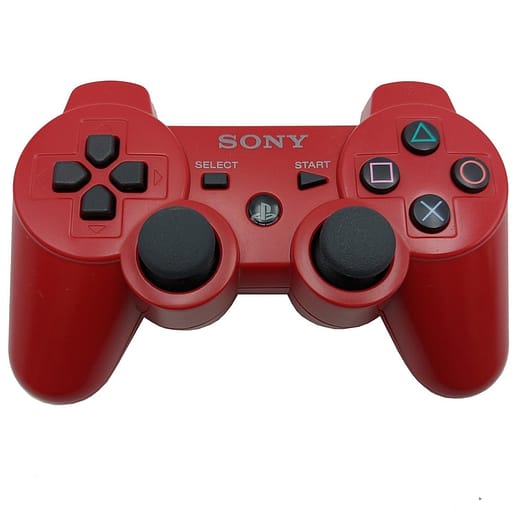Handkontroll Original Röd Playstation 3