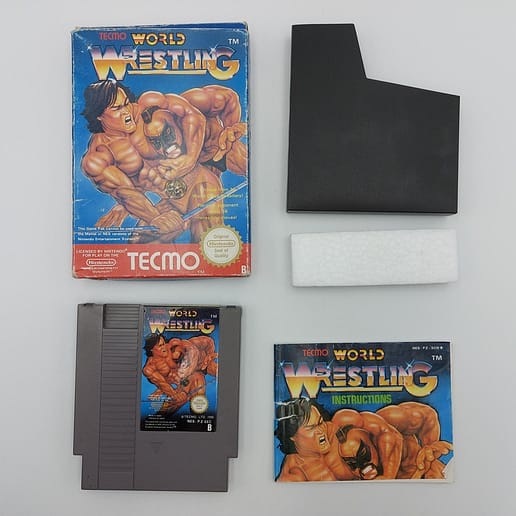 Tecmo World Wrestling Nintendo NES