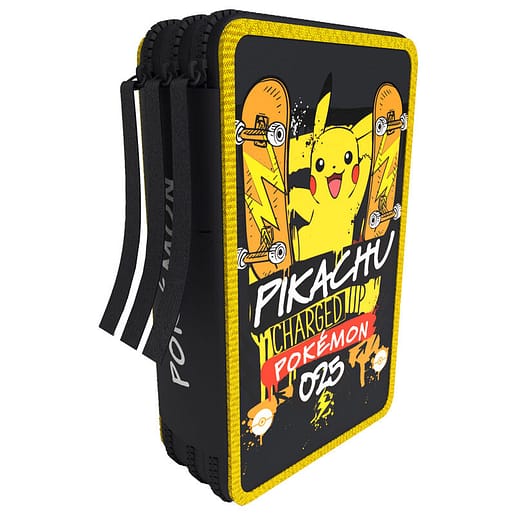 Pokemon triple pencil case