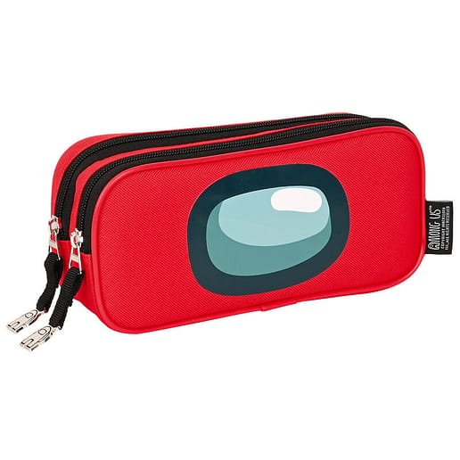 Among Us Red double pencil case