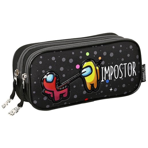 Among Us Impostor double pencil case