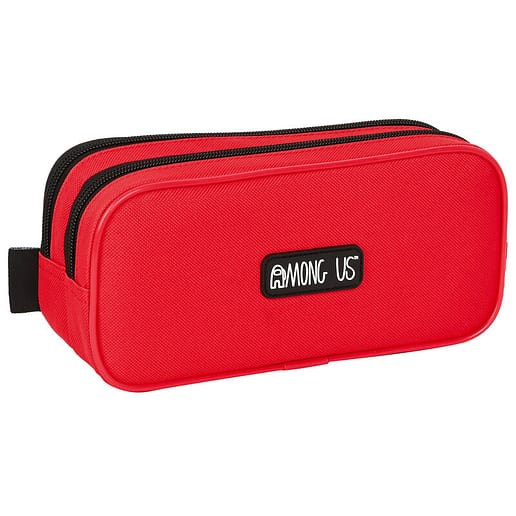 Among Us Red double pencil case