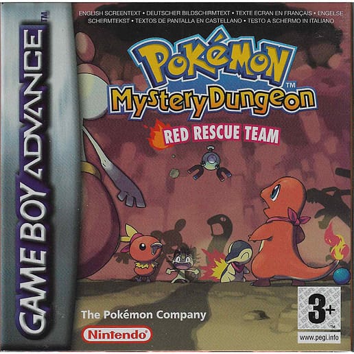 Pokemon Mystery Dungeon Red Rescue Team Gameboy Advance