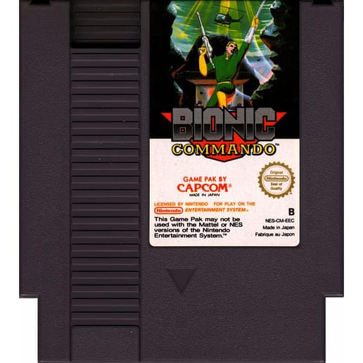 Bionic Commando Nintendo NES (Begagnad, Endast kassett)