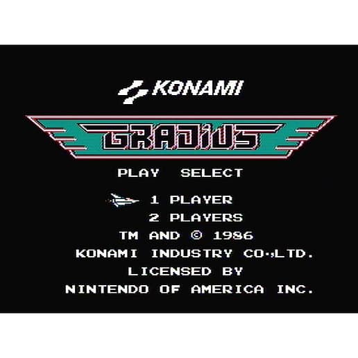 Gradius Nintendo NES (Begagnad, Endast kassett)