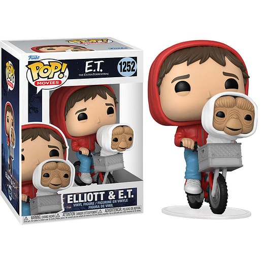 POP figure E.T. The Extra-Terrestrial 40 th Elliott & E.T