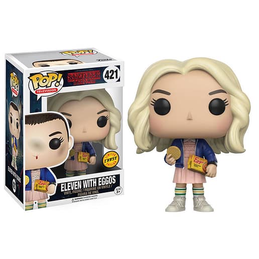 POP figure Stranger Things Eleven with Eggos Chase