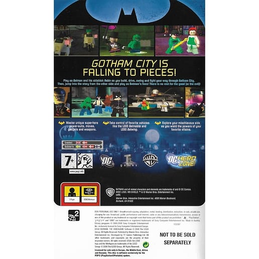 Lego Batman The Video Game Playstation Portable PSP (Begagnad)