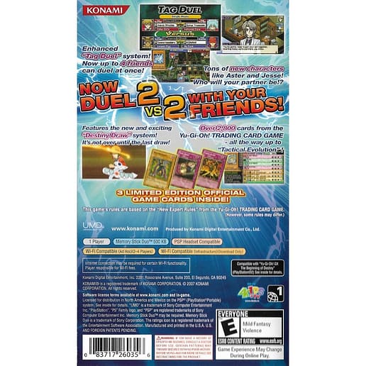 Yu-Gi-Oh! GX Tagforce 2 Playstation Portable PSP (Begagnad)