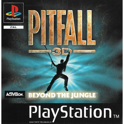 Pitfall 3D Beyond the Jungle Playstation 1 PS1 (Begagnad)