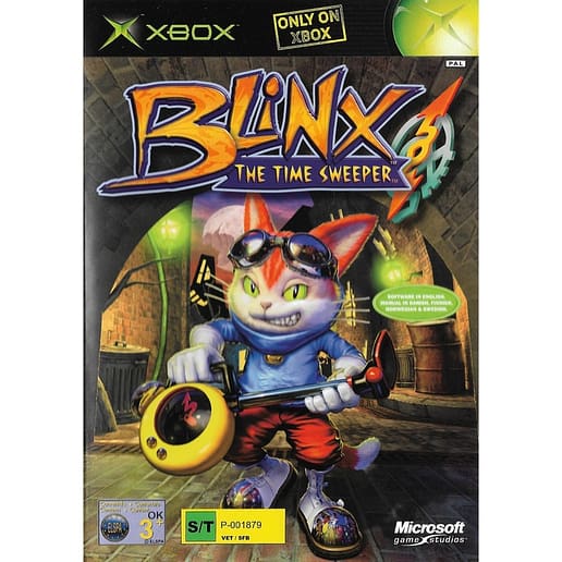 Blinx the Time Sweeper Xbox (Begagnad)