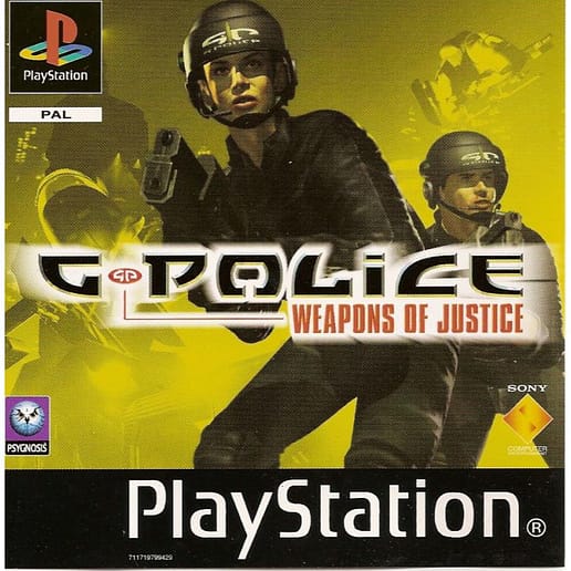 G-Police Weapons of Justice Playstation 1 PS1 (Begagnad)