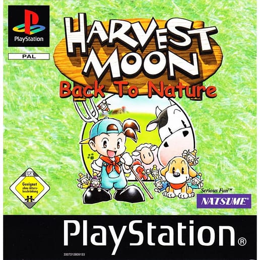 Harvest Moon Back to Nature Playstation 1 PS1 (Begagnad)