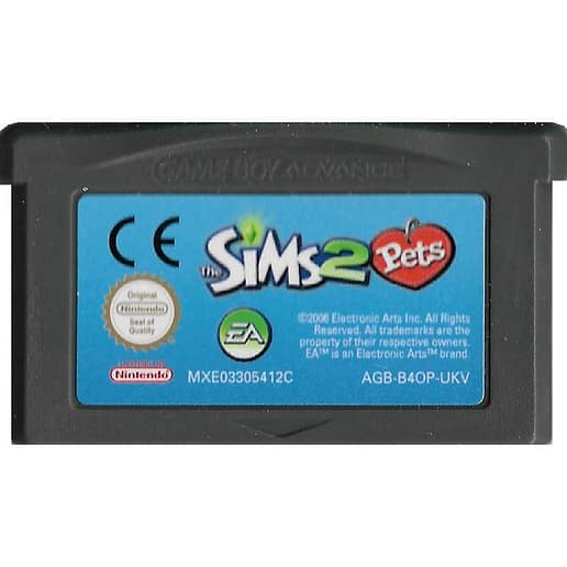 The Sims 2 Pets Gameboy Advance (Begagnad, Endast kassett)