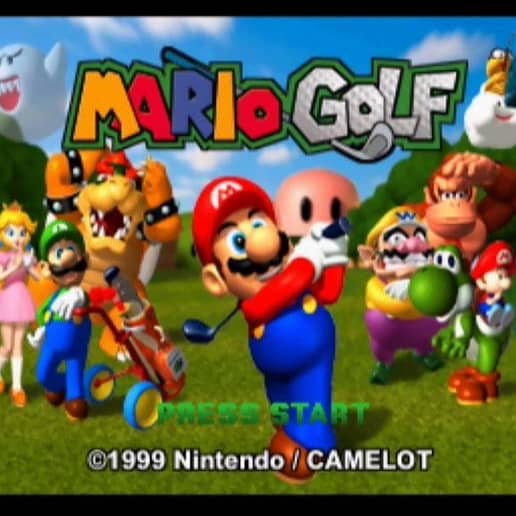 Mario Golf 64 Nintendo N64 (NTSC-J)