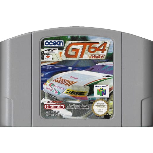 GT 64 Championship Edition Nintendo 64 (Begagnad, Endast kort)