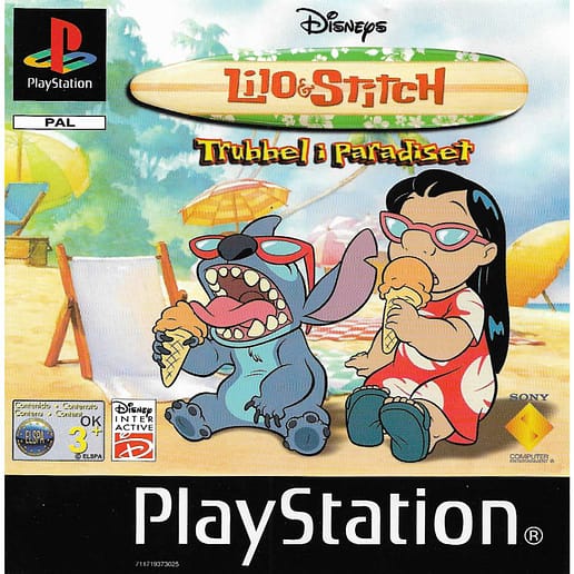 Lilo & Stitch Trubbel i Paradiset Playstation 1 PS1 (Begagnad)