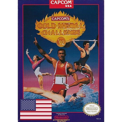 Gold Medal Challenge 92 Nintendo NES (NTSC-U)
