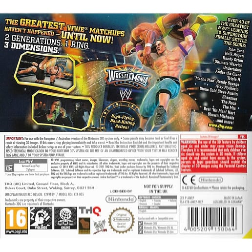 WWE All Stars Nintendo 3DS (Begagnad)