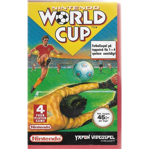 Nintendo World Cup Hyrutgåva Nintendo NES