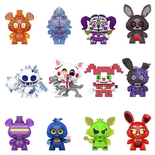 Assorted Mystery Minis Five nights at Freddys Events