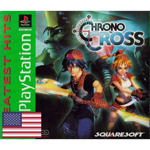 Chrono Cross Inplastad Playstation 1 (NTSC-U, Begagnad, Inplastad)