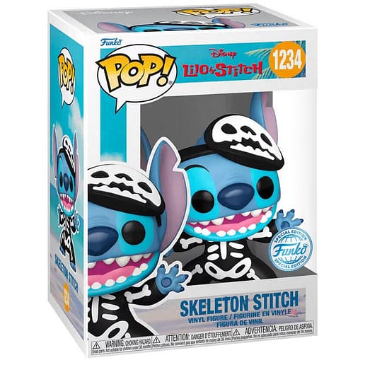 POP figur Disney LiLo & Stitch Skeleton Stitch Exclusive