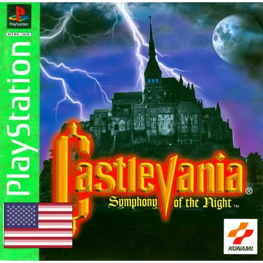 Castlevania Symphony of the Night Playstation 1 (NTSC-U, Begagnad)