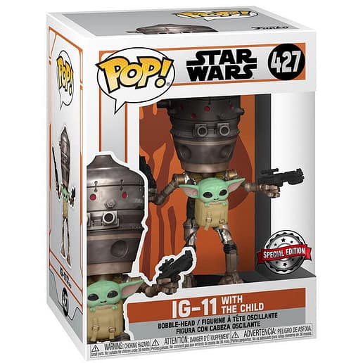 Set POP & Tee Star Wars IG-11 With the Child Exclusive (Large)